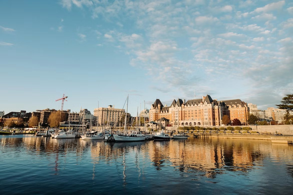 Victoria's Inner Harbour and the Fairmont Empress
